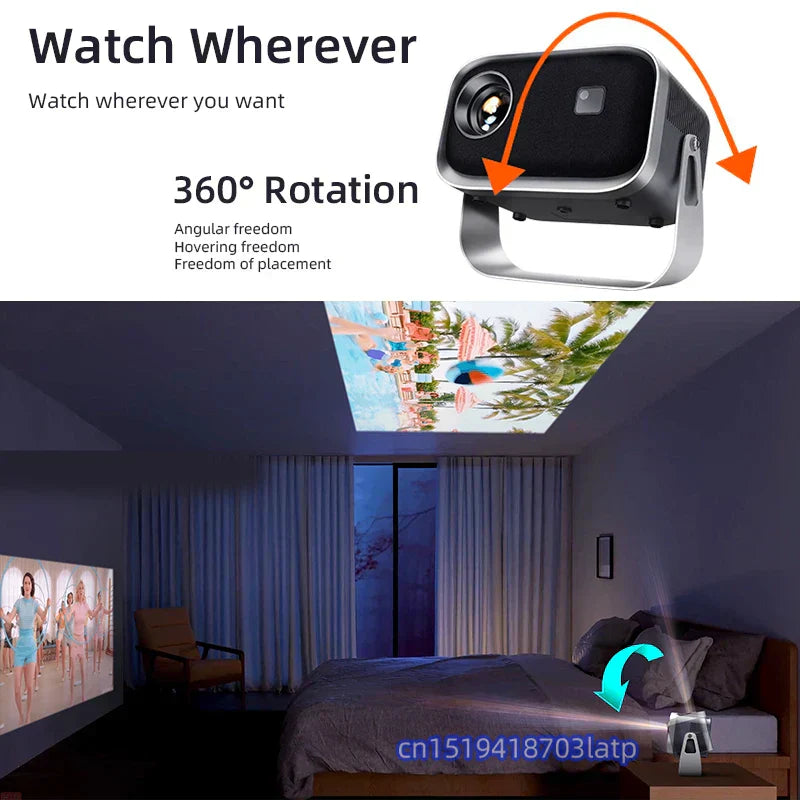 MINI Projector WIFI Portable Home Theater-2